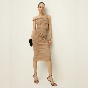 Reformation
Women's Natural Alycia Knit Dress